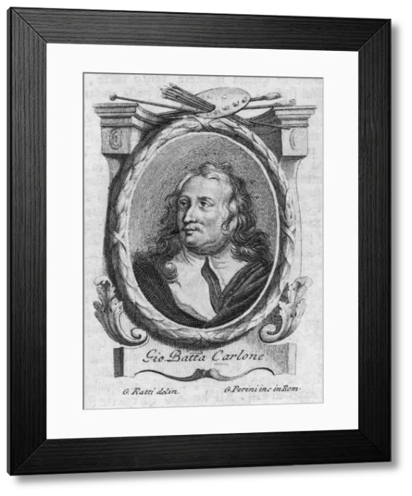 Framed Print : Giov. Battisya Carlone Framed Print : Giov. Battisya Carlone