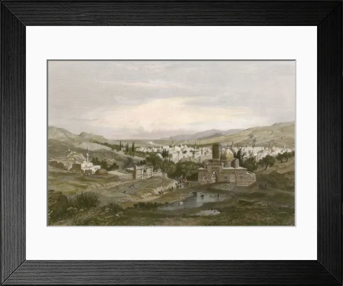 Framed Print : Syria / Damascus C1840 Framed Print : Syria / Damascus C1840