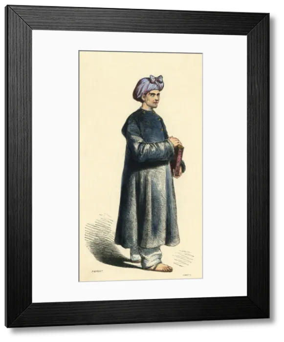 Framed Print : French Indian Missionary Framed Print : French Indian Missionary