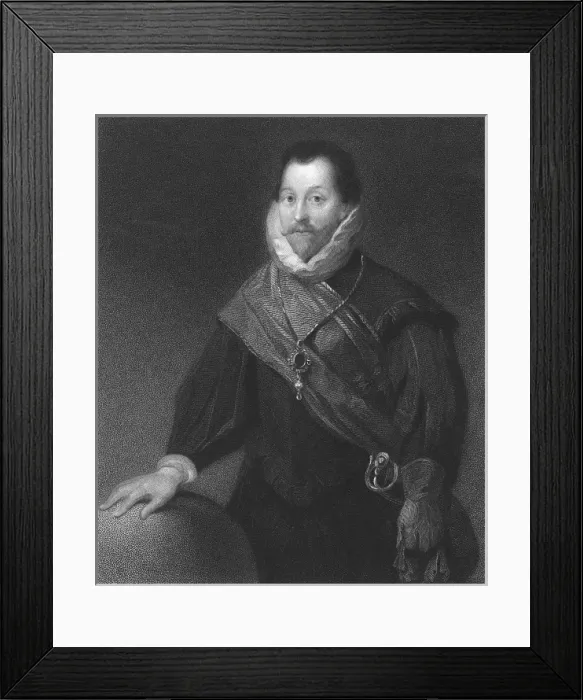 Framed Print : Francis Drake Holl Framed Print : Francis Drake Holl
