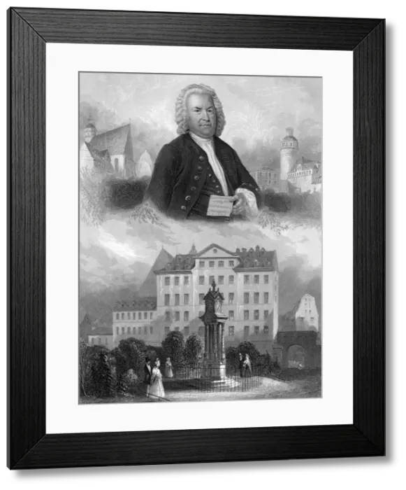 Framed Print : Js Bach & Places Framed Print : Js Bach & Places