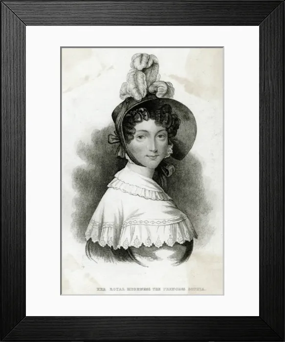 Framed Print : Princess Augusta Sophia Framed Print : Princess Augusta Sophia