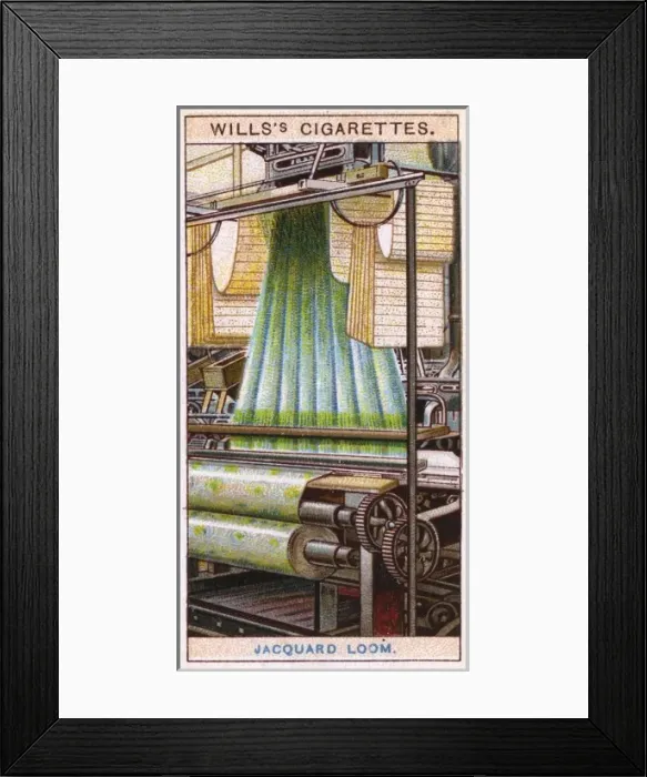 Framed Print : Jacquard Loom Framed Print : Jacquard Loom