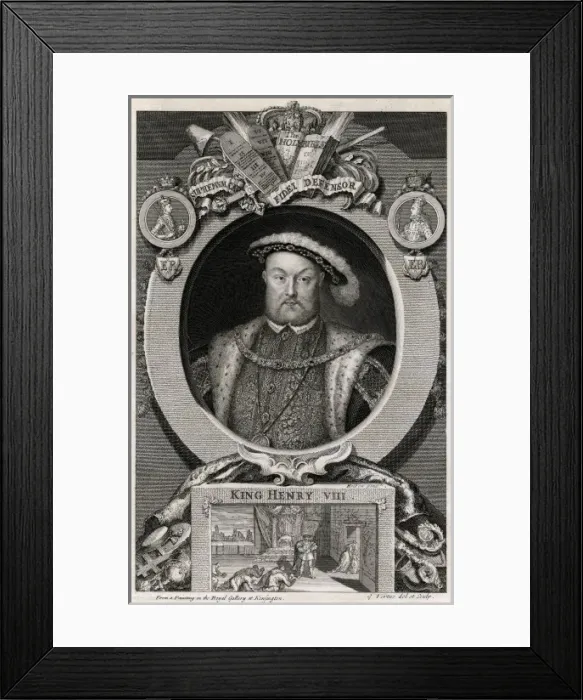 Framed Print : King Henry VIII Framed Print : King Henry VIII