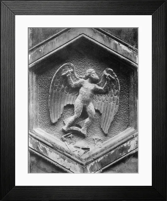 Framed Print : DAEDALUS. Daedalus in flight, with sensibly large wings, Framed Print : DAEDALUS. Daedalus in flight, with sensibly large wings,
