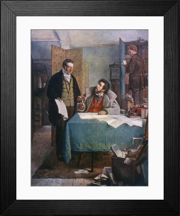 Framed Print : Farmer & Lawyer / Lease Framed Print : Farmer & Lawyer / Lease