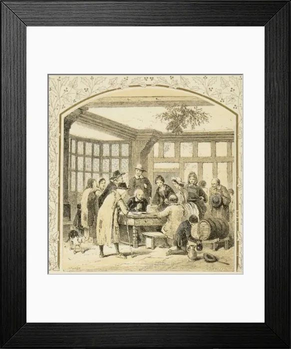 Framed Print : Christmas Charity Framed Print : Christmas Charity