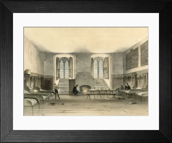 Framed Print : Winchester Dormitory Framed Print : Winchester Dormitory