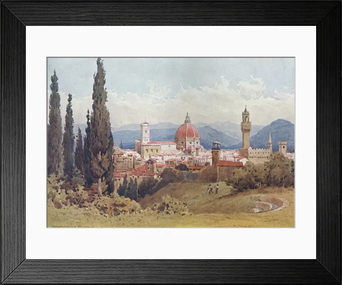 Framed Print : Florence / Distant View Framed Print : Florence / Distant View