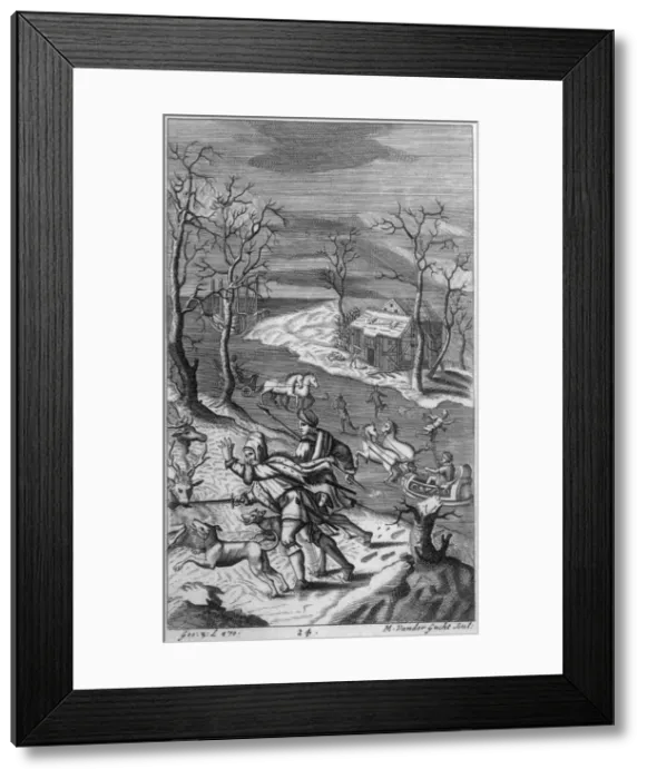 Framed Print : Virgil / Georgics / Winter Framed Print : Virgil / Georgics / Winter