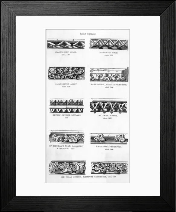 Framed Print : Moulding / Jewitt 58 Framed Print : Moulding / Jewitt 58