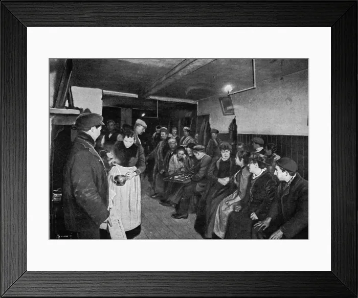 Framed Print : Spitalfields Lodging Framed Print : Spitalfields Lodging