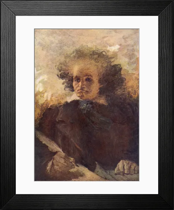 Framed Print : Beethoven / Levy-Dhurmer Framed Print : Beethoven / Levy-Dhurmer