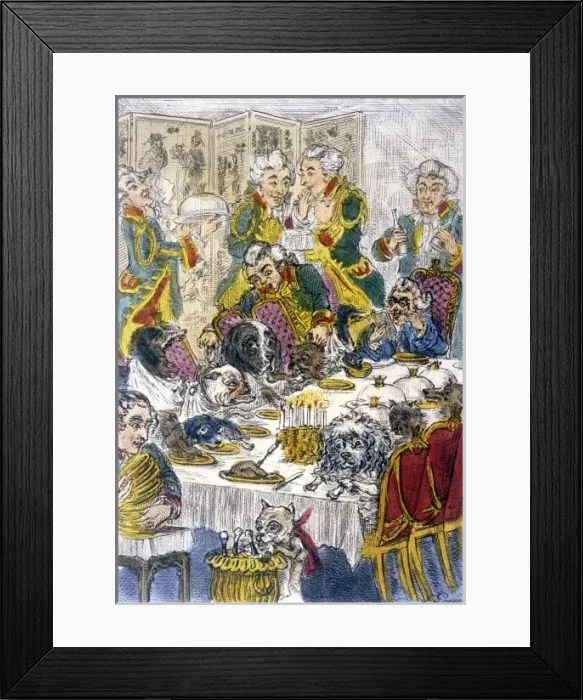 Framed Print : Earl Bridgewaters Dogs Framed Print : Earl Bridgewaters Dogs