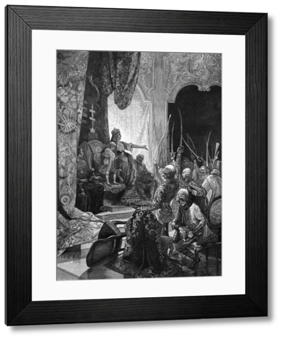 Framed Print : Maria Theresa Crown 1741 Framed Print : Maria Theresa Crown 1741