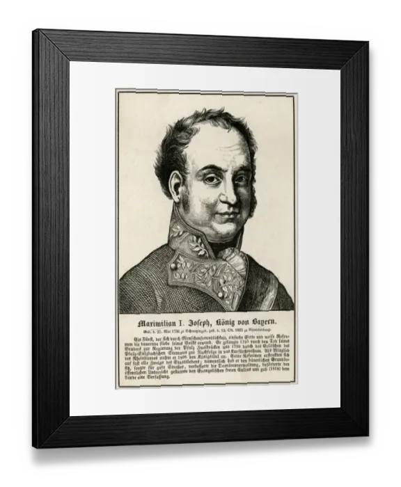 Framed Print : Maximilian I of Bavaria Framed Print : Maximilian I of Bavaria