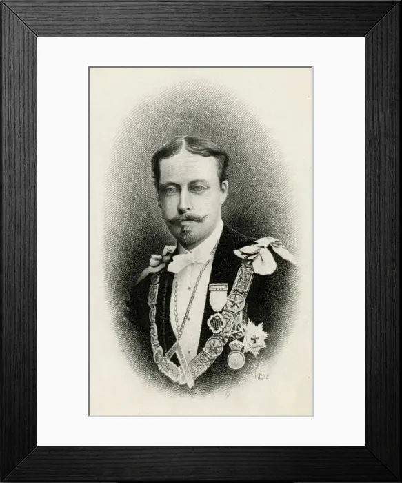 Framed Print : Leopold / Albany / 1882 Eng Framed Print : Leopold / Albany / 1882 Eng