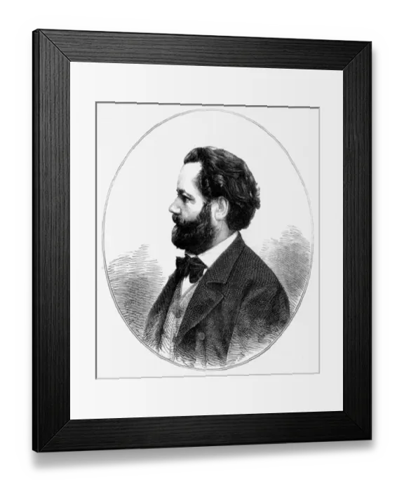 Framed Print : Henrik Ibsen Framed Print : Henrik Ibsen