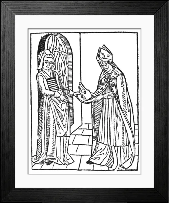 Framed Print : Saint Blaise Framed Print : Saint Blaise