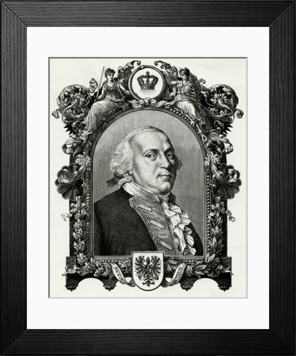Framed Print : Friedrich Wilhelm II Framed Print : Friedrich Wilhelm II
