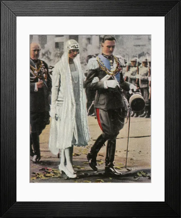 Framed Print : Umberto and Maria Jose Framed Print : Umberto and Maria Jose