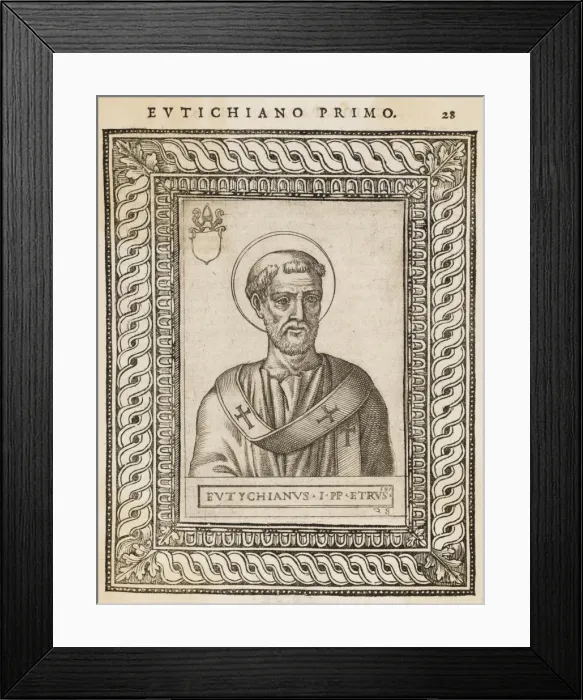 Framed Print : Pope Eutychianus Framed Print : Pope Eutychianus