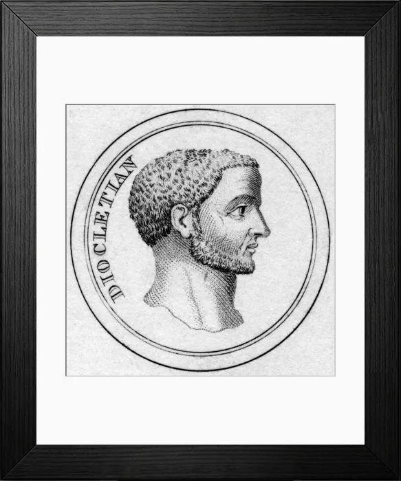 Framed Print : Diocletianus (Head) Framed Print : Diocletianus (Head)