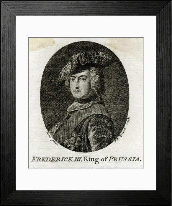 Framed Print : Friedrich II (Pesne) Framed Print : Friedrich II (Pesne)