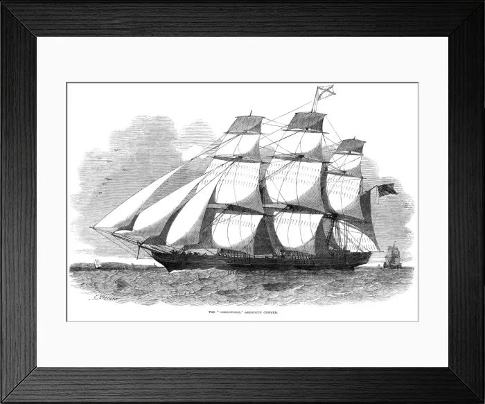 Framed Print : ABERGELDIE CLIPPER Framed Print : ABERGELDIE CLIPPER