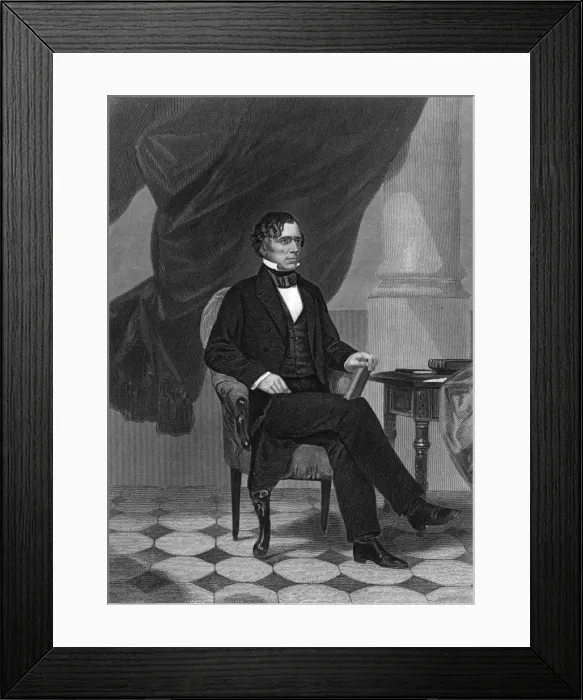 Framed Print : Franklin Pierce / Chappel Framed Print : Franklin Pierce / Chappel