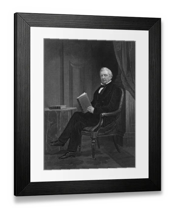 Framed Print : Millard Fillmore (Chap. ) Framed Print : Millard Fillmore (Chap. )