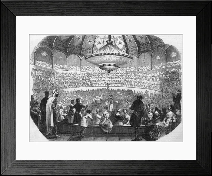 Framed Print : Berlioz at Paris 1845 Framed Print : Berlioz at Paris 1845
