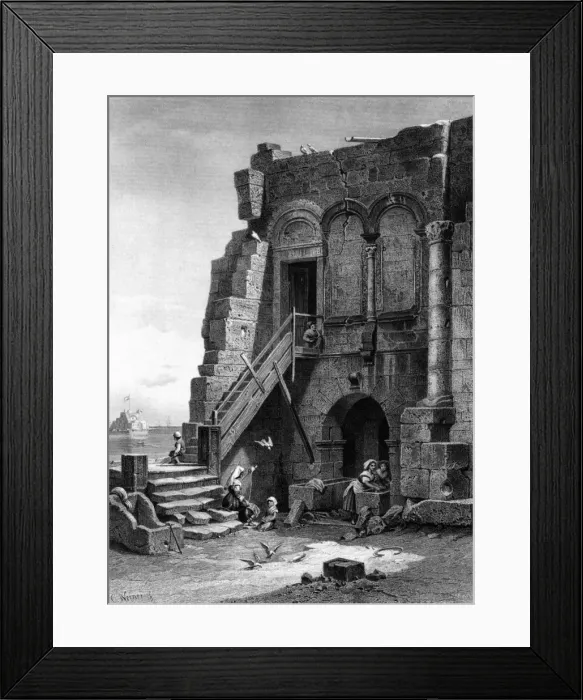 Framed Print : Virgils Home, Brindisi Framed Print : Virgils Home, Brindisi
