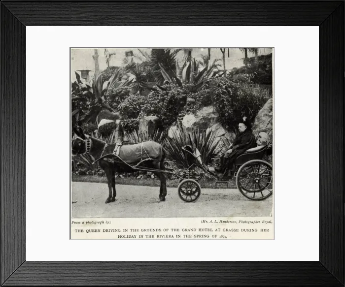 Framed Print : Victoria on the Riviera Framed Print : Victoria on the Riviera