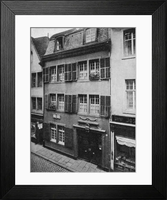 Framed Print : Beethoven / Bonn B place Framed Print : Beethoven / Bonn B place