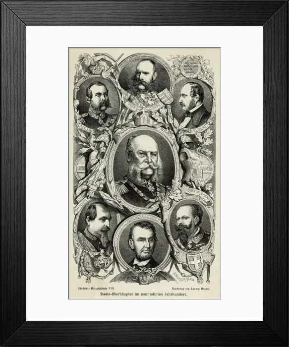 Framed Print : Prince Albert as Leader Framed Print : Prince Albert as Leader