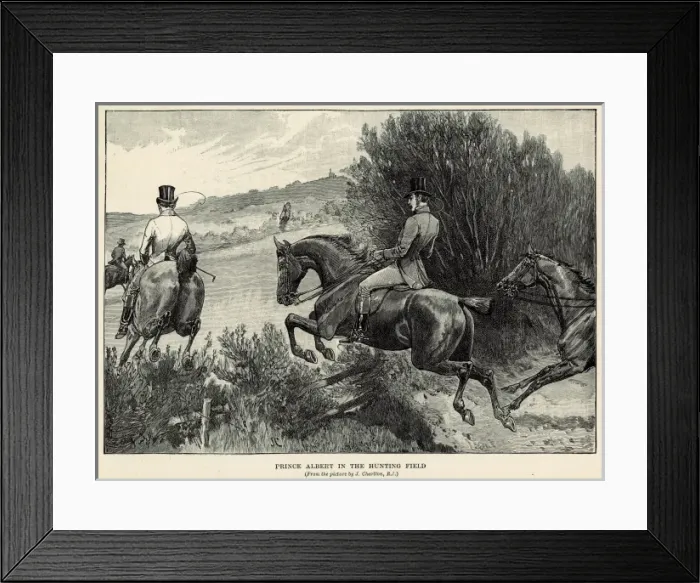 Framed Print : Prince Albert Hunting Framed Print : Prince Albert Hunting
