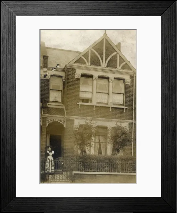 Framed Print : Victorian Semi Framed Print : Victorian Semi