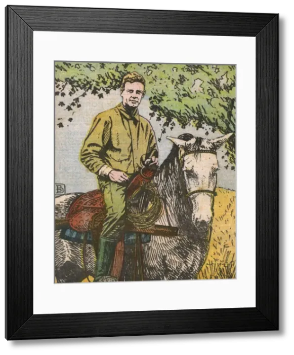 Framed Print : Lindbergh in Mexico Framed Print : Lindbergh in Mexico