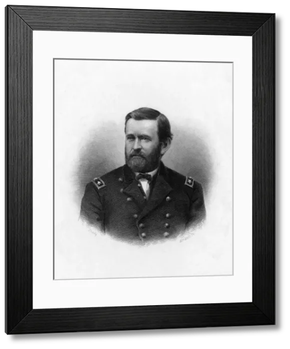 Framed Print : Ulyssess Grant / Hall Framed Print : Ulyssess Grant / Hall