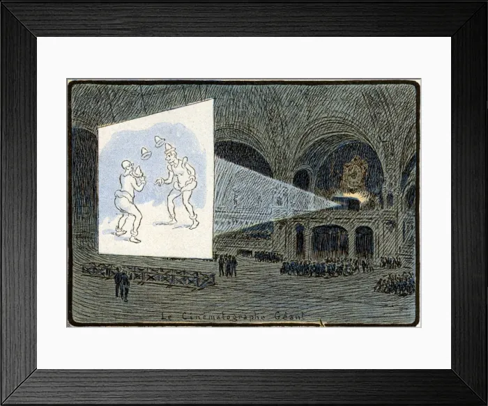 Framed Print : Lumiere at 1900 Expo Framed Print : Lumiere at 1900 Expo