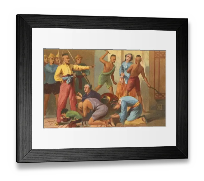 Framed Print : Taeping / Europe Mistreat Framed Print : Taeping / Europe Mistreat