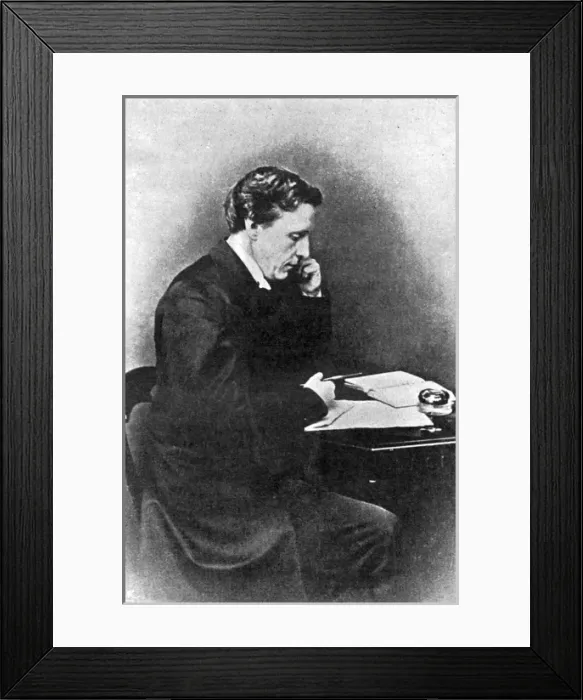 Framed Print : Lewis Carroll / Pic Book Framed Print : Lewis Carroll / Pic Book