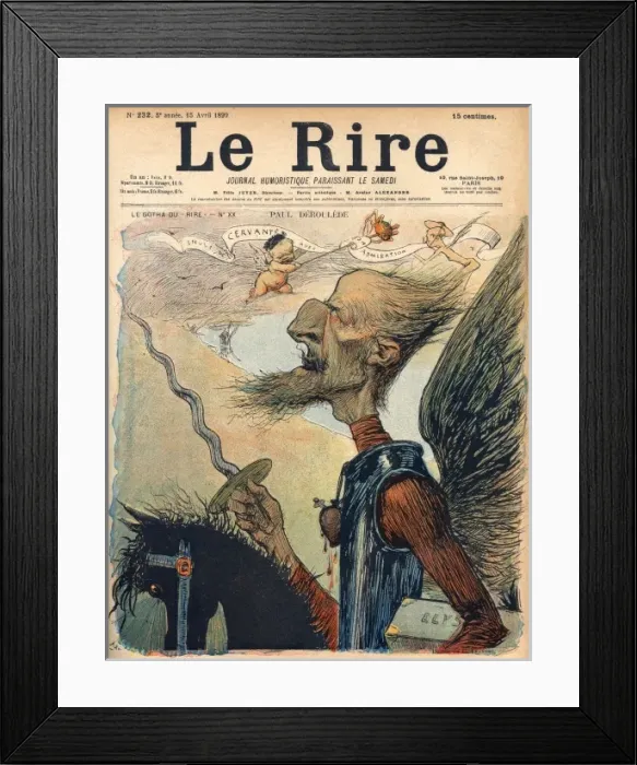 Framed Print : Paul Deroulede / Leandre Framed Print : Paul Deroulede / Leandre