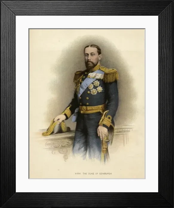 Framed Print : Edinburgh / Alfred / Virtue Framed Print : Edinburgh / Alfred / Virtue