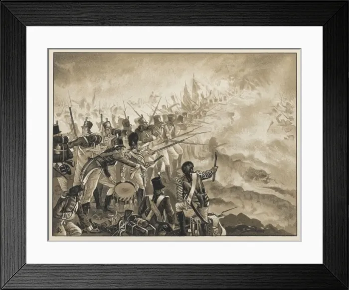 Framed Print : Battle of Alexandria - Egyptian Campaign Framed Print : Battle of Alexandria - Egyptian Campaign