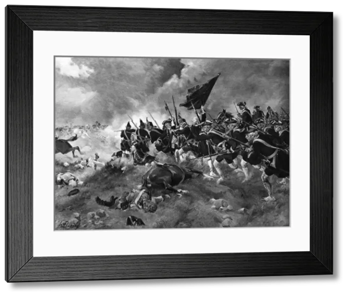 Framed Print : Battle of Dettingen Framed Print : Battle of Dettingen