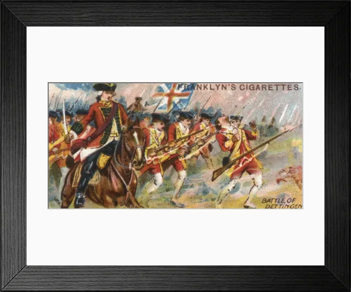 Framed Print : Dettingen (Cig Card) Framed Print : Dettingen (Cig Card)
