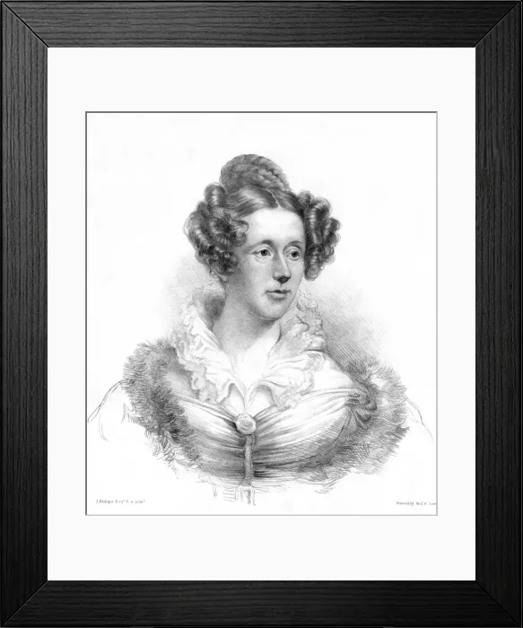 Framed Print : Mary Somerville Framed Print : Mary Somerville