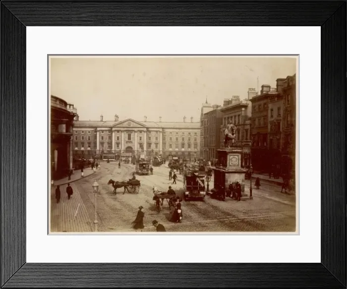 Framed Print : Dublin Street Scene 2 Framed Print : Dublin Street Scene 2